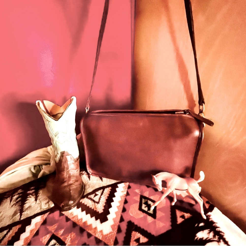 Coach Bonnie Cashin Vintage 1970’s Leather Companion Bag